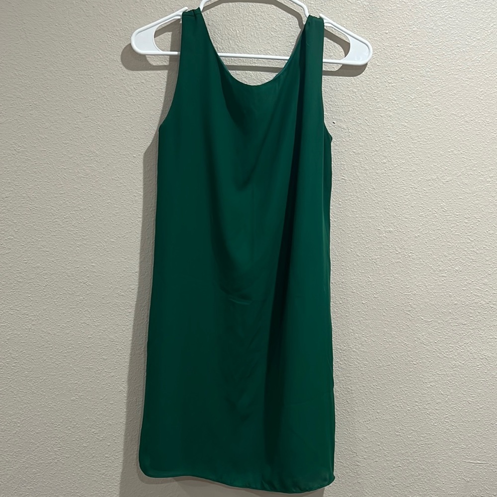 Emerald green cocktail dress by Maude